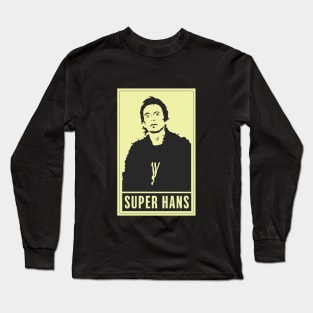 Super Hans - Vintage Design Long Sleeve T-Shirt